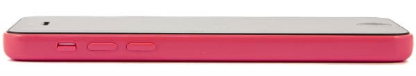 Левая грань iPhone 5c