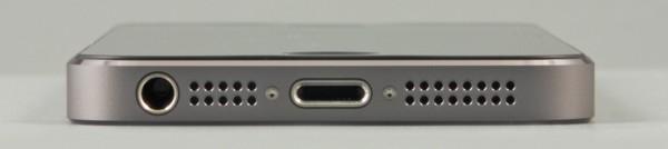 Нижняя грань iPhone 5s