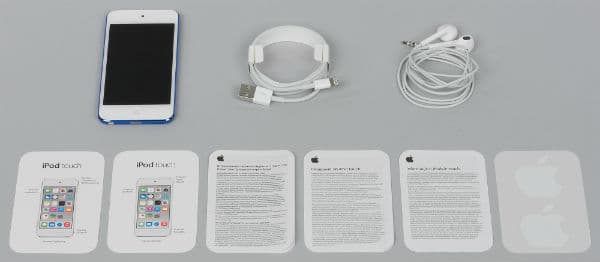 Комплектация iPod touch 2015 года