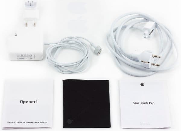 Комплектация MacBook Pro 13 с Retina Display
