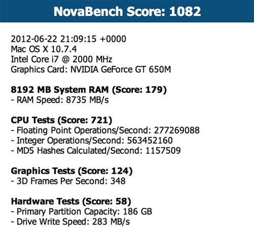 Скриншот MacBook Pro 13 с Retina Display
