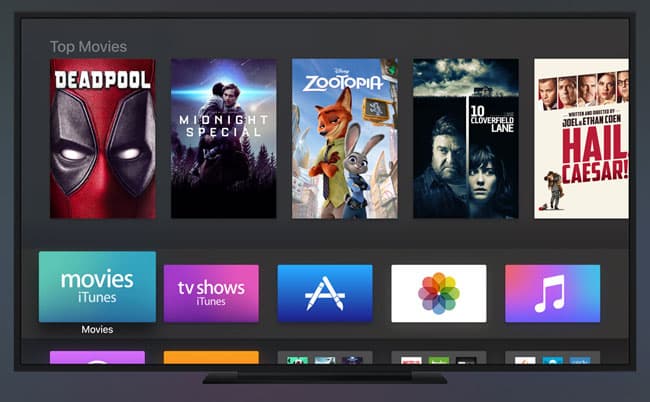 tvOS WWDC 2016