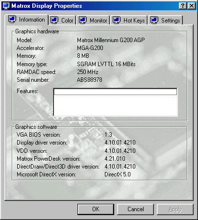 Matrox PowerDesk