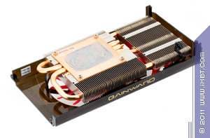 Gainward Geforce GTX 560 Ti Golden Sample, кулер