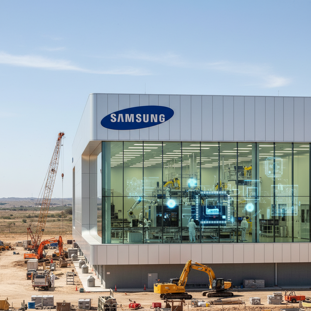 Samsung Electronics может начать строительство нового завода по производству микросхем в США уже в следующем квартале, фото 1