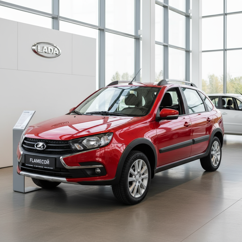 Новая Lada Granta с кроссоверным клиренсом появилась в салонах. Опубликованы живые фото, фото 1